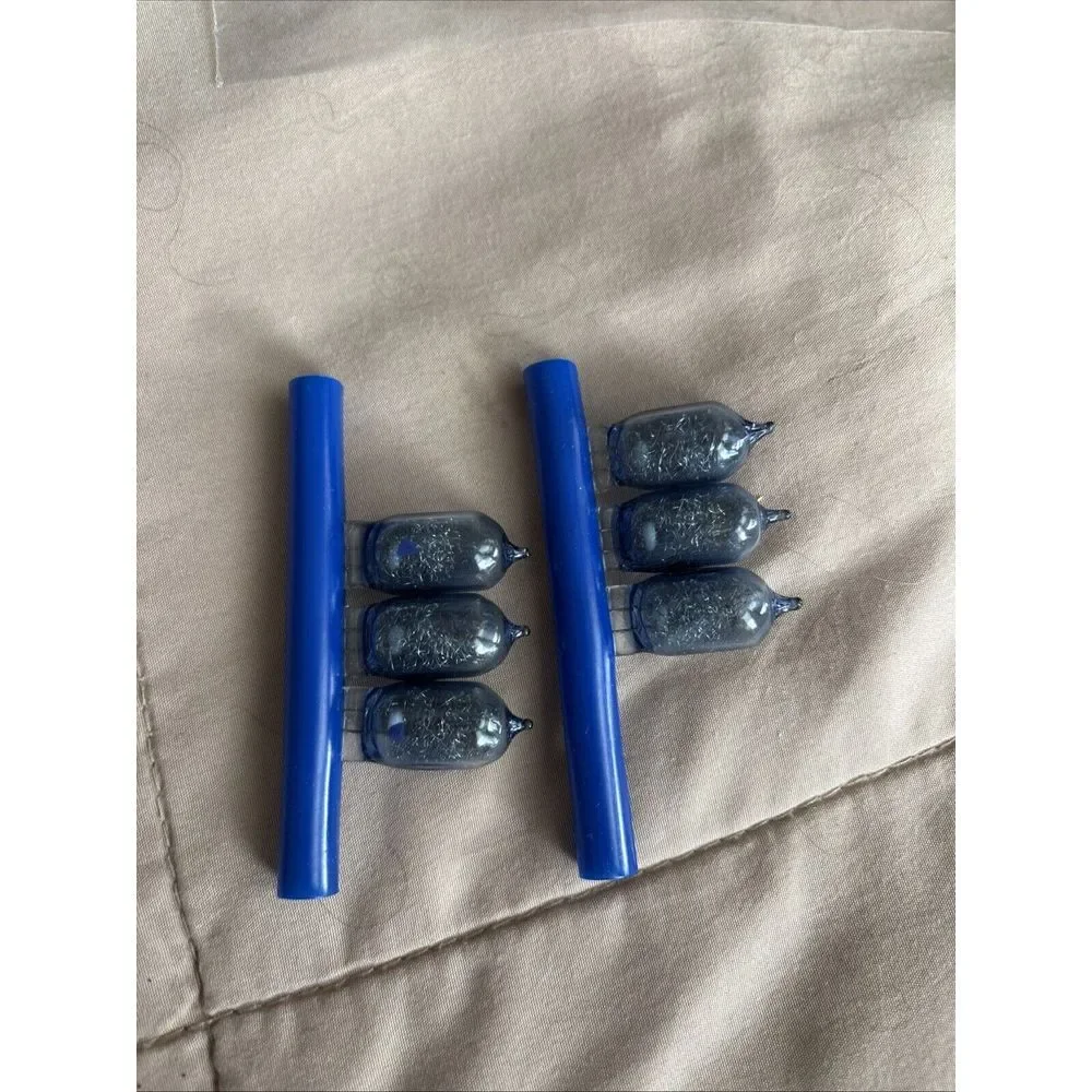 Vintage Sylvania‎ Blue Dot Flashbulbs Style A G One B Original Box 6 Bulbs 2542
